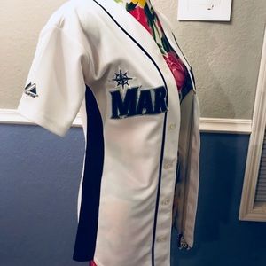 XS Women’s Seattle Mariners Sports Jersey Baseball